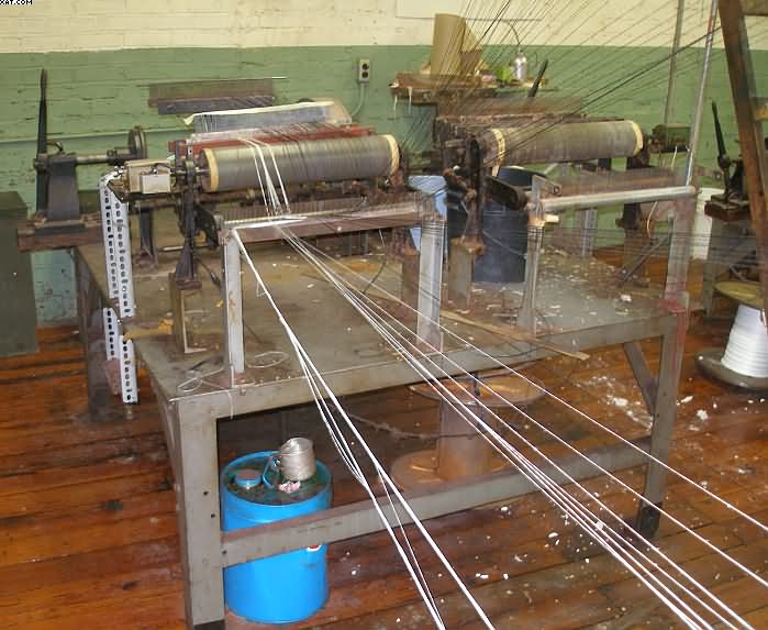 CUSTOM MADE Warpers with creels and beams,